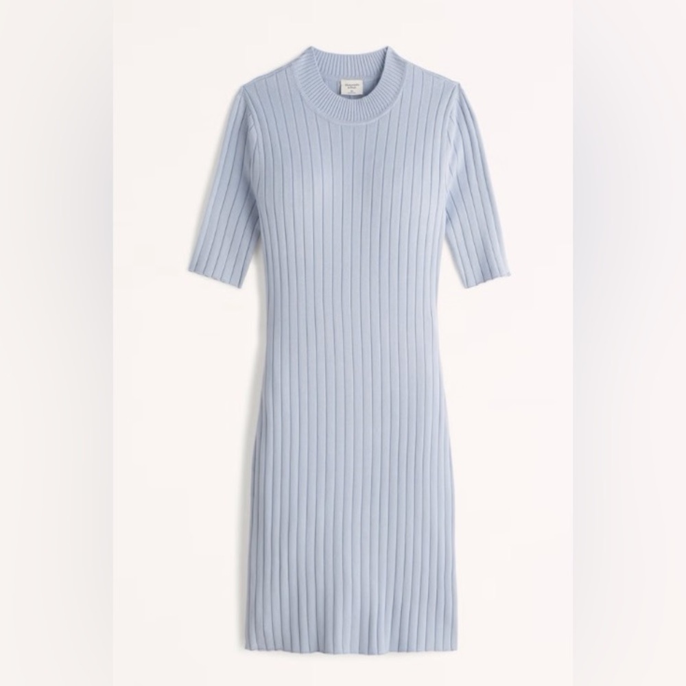 Abercrombie & Fitch Mockneck Mini Sweater Dress - Size XS - NEVER WORN